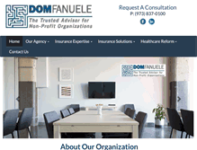 Tablet Screenshot of domfanuele.com